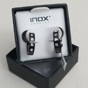 INOX Stainless Steel Unisex Mini Hoop Earrings